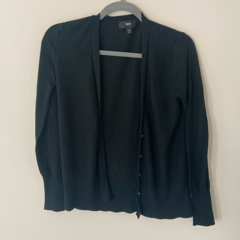 Mossimo Black Cardigan